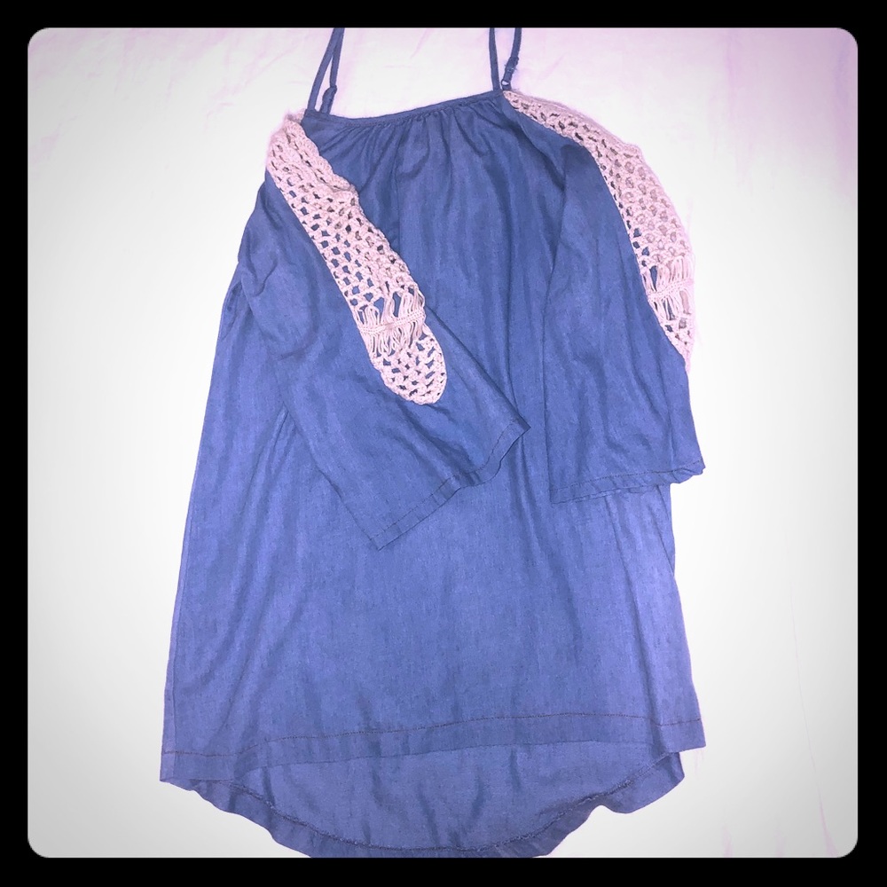 Umgee dress size small. Denim color
